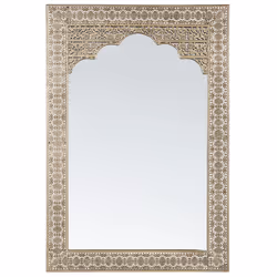Wall Mirror PALI 60 cm 90 cm Metal Gold
