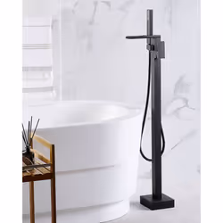 Freestanding Bathtub Faucet BOYOMA Black - Additional view 4