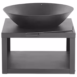 Fire Pit TANARA Metal Black
