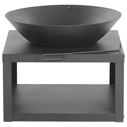 Fire Pit TANARA Metal Black