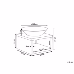 Fire Pit TANARA Metal Black - Additional view 4