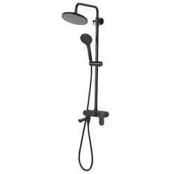 Mixer Shower Set with Rainshower GURARA Black
