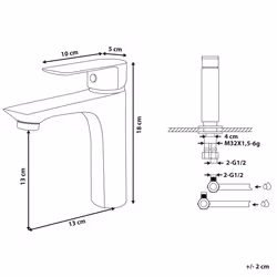 Basin Mixer Tap BERLOI Black