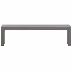 Garden Bench TARANTO 150 cm Concrete Grey