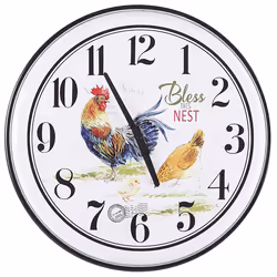 Wall Clock HORW 48 cm Metal Multicolour