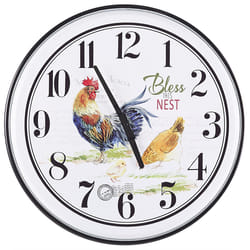Wall Clock HORW 48 cm Metal Multicolour