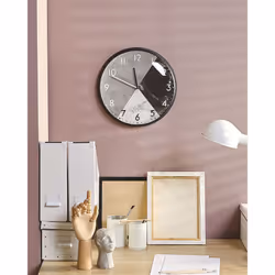 Wall Clock DAVOS 33 cm Grey
