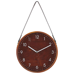 Wall Clock RENENS 26 cm Brown