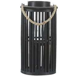 Lantern LUZON Wood 40 cm Black
