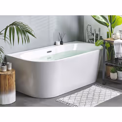 Bathtub HARVEY 1700 x 800 mm White