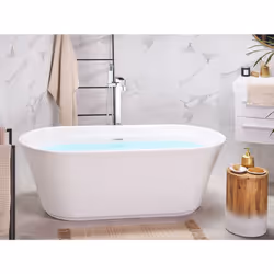 Freestanding Bathtub OVALLE 1700 x 800 mm White