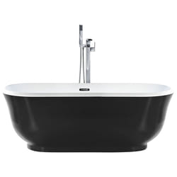 Freestanding Bathtub TESORO 1700 x 770 mm Black