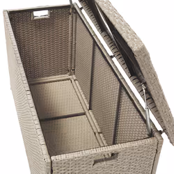 Storage Box MODENA PE Rattan 126 cm 46 cm Taupe - Additional view 5