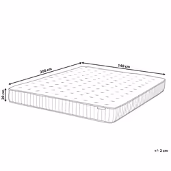 Latex Pocket Spring Mattress DREAM Firm 140 x 200 cm (EU Double)