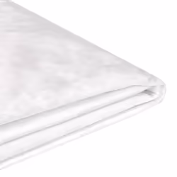 Bed Frame Cover Velvet FITOU 160 x 200 cm White