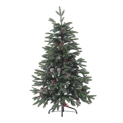 Frosted Christmas Tree 120 cm Green DENALI