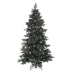 Frosted Christmas Tree 180 cm Green DENALI