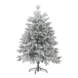 Snowy Christmas Tree 120 cm White FORAKER
