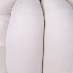 Throw Cushion MALNI Velvet 20 x 20 cm Light Grey Solid