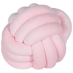 Throw Cushion MALNI Velvet 30 x 30 cm Pink Solid