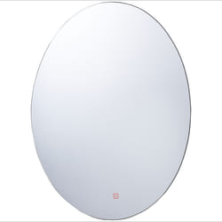 LED Bathroom Mirror MAZILLE 60 cm 80 cm Silver
