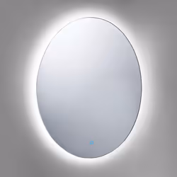 LED Bathroom Mirror MAZILLE 60 cm 80 cm Silver