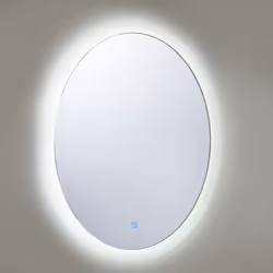 LED Bathroom Mirror VIRIAT 60 cm 80 cm Silver - Additional view 4