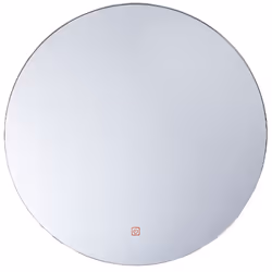 LED Bathroom Mirror CALLAC 60 cm 60 cm Silver