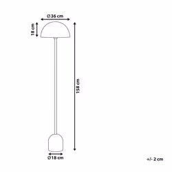 Floor Lamp MACASIA Metal Copper