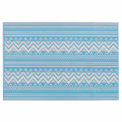 Outdoor Area Rug 120 x 180 cm Turquoise NAGPUR