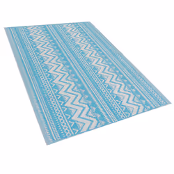 Outdoor Area Rug 120 x 180 cm Turquoise NAGPUR
