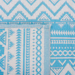 Outdoor Area Rug 120 x 180 cm Turquoise NAGPUR