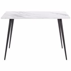 Dining Table SANTIAGO White 120 cm 80 cm