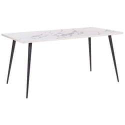 Dining Table SANTIAGO White 160 cm 80 cm