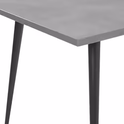 Dining Table SANTIAGO Grey Concrete Effect 160 cm 80 cm - Additional view 4