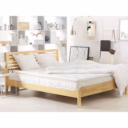 Memory Foam Pocket Spring Mattress LUXUS Medium 160 x 200 cm (EU King Size)