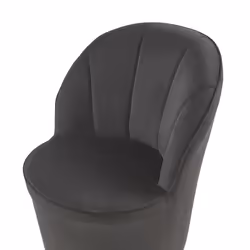 Armchair ALBY Velvet Black - Additional view 5