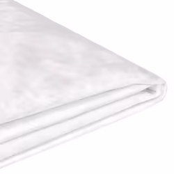 Bed Frame Cover Velvet FITOU 180 x 200 cm White