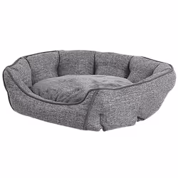 Pet Bed CANDIR Linen Grey