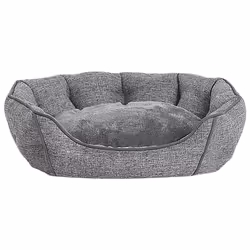 Pet Bed CANDIR Linen Grey