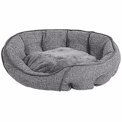 Pet Bed CANDIR Linen Grey