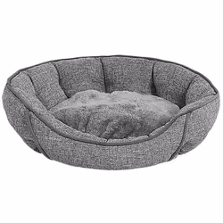 Pet Bed CANDIR Linen Grey