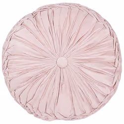 Throw Cushion UDALA 40 x 40 cm Pink Solid