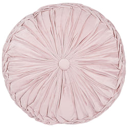 Throw Cushion UDALA 40 x 40 cm Pink Solid