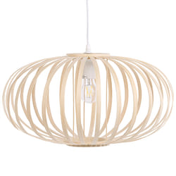 Bamboo Pendant Lamp Light Wood HAVEL