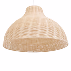 Rattan Pendant Lamp Natural MILLIAN