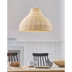 Rattan Pendant Lamp Natural MILLIAN