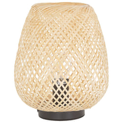 Table Lamp BOMU Bamboo Wood Light Brown