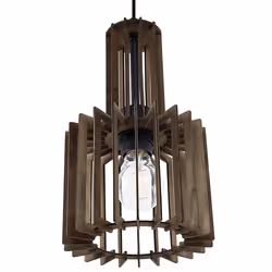Pendant Lamp Dark Wood NIARI