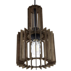 Pendant Lamp Dark Wood NIARI